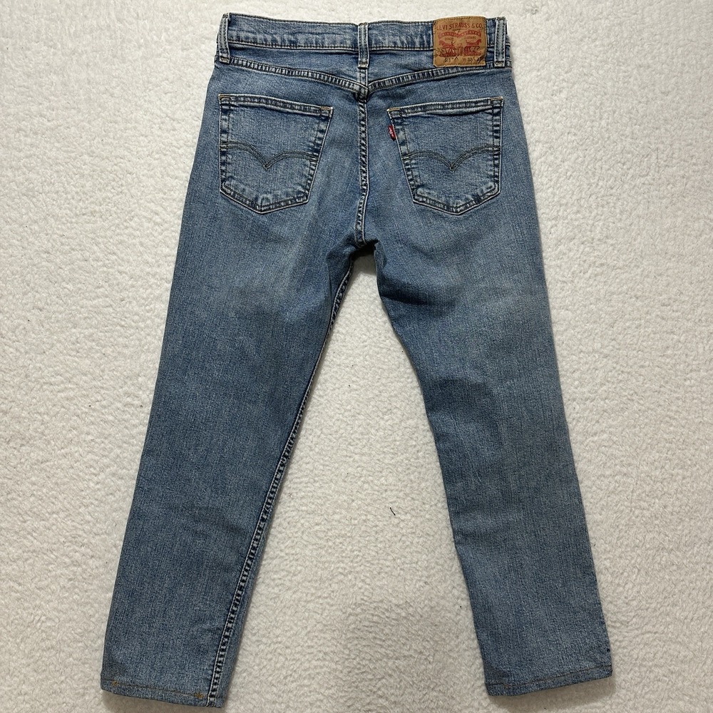 Levis 511 Jeans Men's Blue‎ Faded Wash Straight Denim Size 33
